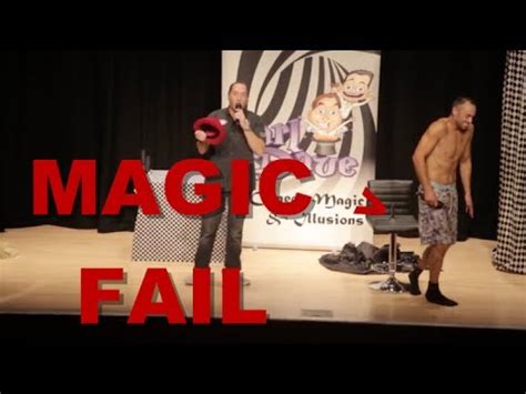 When magic failed
